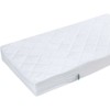 Aoibox Waterproof Zippered Crib Mattress Protector 6 Sides Fully Encased Soft Breathable Absorbent Cover 52x28x5 Inch - 2 of 4
