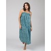 Olive Workshop Montauk Maxi Dress Blue - 3 of 4