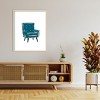 Amanti Art Take a Seat VII by June Erica Vess Wood Framed Wall Art Print - 4 of 4