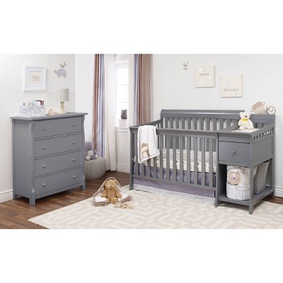 Sorelle Florence Crib & Changer Gray