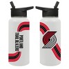 NBA Portland Trailblazers Retro Wave Thirst Water Bottle - 32oz - 3 of 4