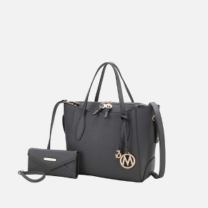 MKF Collection Bruna Vegan Leather Women’s Tote Bag with Wallet by Mia K - 1 of 4