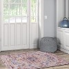 HomeStock Washable Micah Pink/Gold 3x5, Traditional, Machine Woven with Printed Designs Rug - 2 of 4