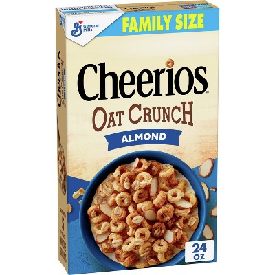 General Mills Cheerios Oat Crunch Almond Cereal - 24oz