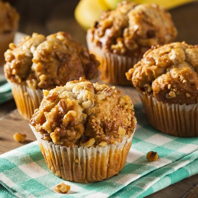 Silver Nonstick 12-Cup Steel Muffin Pan