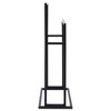 vidaXL Freestanding Towel Rack Black 18.9 in.x9.4 in.x30.9 in. Iron - 4 of 4