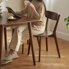 NicBex Dining Chairs Set of 1/2/4,Oak Wood Kitchen Chairs with Ergonomic Backrest,Modern Dining Chairs for Kitchen,Living Room - 4 of 4