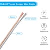 Unique Bargains LED Lamp Audio Flame Insulated Heat Resistant 300V PVC Covered Wire 49.2ft - 3 of 4