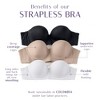 LeSensuel Natural Underwire Strapless Bra Push Up Womens Bras - - 4 of 4