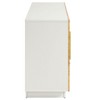 Modway Abel 59" Sideboard – Burl Wood TV Stand or Buffet Cabinet with Storage Drawers and Rounded Corner Detail - 4 of 4