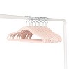 3 Sprouts Kids & Baby Velvet Hangers 30 pack - Pink - 4 of 4