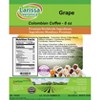 Larissa Veronica Grape Colombian Coffee (Gourmet, Naturally Flavored, Whole Coffee Beans) (8 oz, ZIN: 552282) - 2 of 4