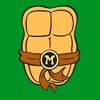 Boy's Teenage Mutant Ninja Turtles Michelangelo Costume T-Shirt - 2 of 4