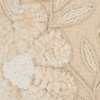 Saro Lifestyle Embroidered Floral Down Filled Pillow, 20"x20", Beige - 3 of 4
