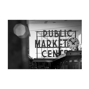 Yale Gurney 'Pike Place Market' Canvas Art - 1 of 4