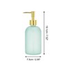 Unique Bargains Reusable Cylinder Frosted Soap Dispenser 1 Pc - 4 of 4