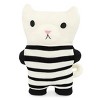 Saturday Park Henry The Cat Pillow Buddy  - 17" Tall Black and White - 2 of 4