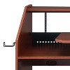 NicBex Home Office Desk 26" L Morden Music Desk with Storage Shelves, Keyboard Tray, Hooks and Wooden Desktop for Study and Work - 4 of 4