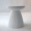 Sapphtopaz Outdoor End Table Modern Outdoor End Table Outdoor Side Table, Patio Table Small Table for Backyard, Balcony, Porch - 2 of 4