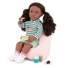 Our Generation Bean Bag Chair Furniture Accessory Set for 18" Dolls - 4 of 4