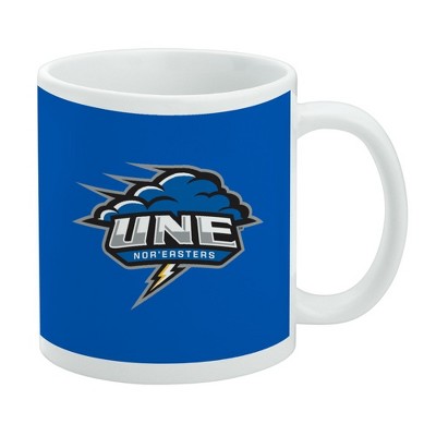 University of New England Primary Logo Ceramic Coffee Mug Novelty Gift Mugs for Coffee Tea and Hot Drinks 11oz White