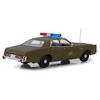 1977 Plymouth Fury U.S. Army Police Army Green "The A-Team" (1983-1987) TV Series 1/18 Diecast Model Car by Greenlight - 4 of 4