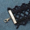 Vintage Black Elastic Stretch Choker Necklace for Women - 4 of 4