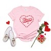 Simply Sage Market Women's Love Heart Outline Short Sleeve Graphic Tee - 3 of 3