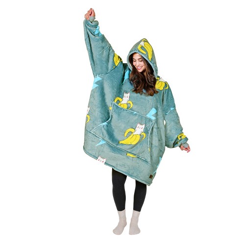 Extreme Comfort Oversized Wearable Blanket Hoodie - Brilliant