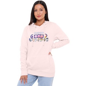 Women's Looney Tunes Gokko Line Up Pullover Hoodie : Target