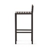 GDFStudio Darnel Outdoor Industrial Acacia Wood 30 Inch Barstools (Set of 2), Dark Brown/Rustic Metal - 4 of 4