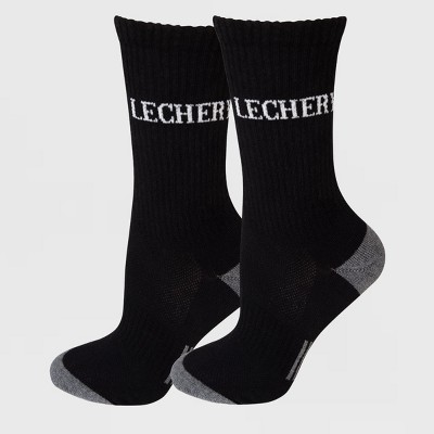 LECHERY Unisex Sports Crew Socks (1 Pair)