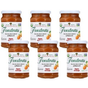 Fiordifrutta Organic Apricot Spread - Case of 6/8.82 oz - 1 of 4