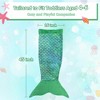 Catalonia Mermaid Tail Blanket for Toddlers Girls, Glow in The Dark Mermaid Sleeping Bag, Unicorn Pattern, Mermaid Gifts for Girls 4-6, Gift for Kids - 4 of 4