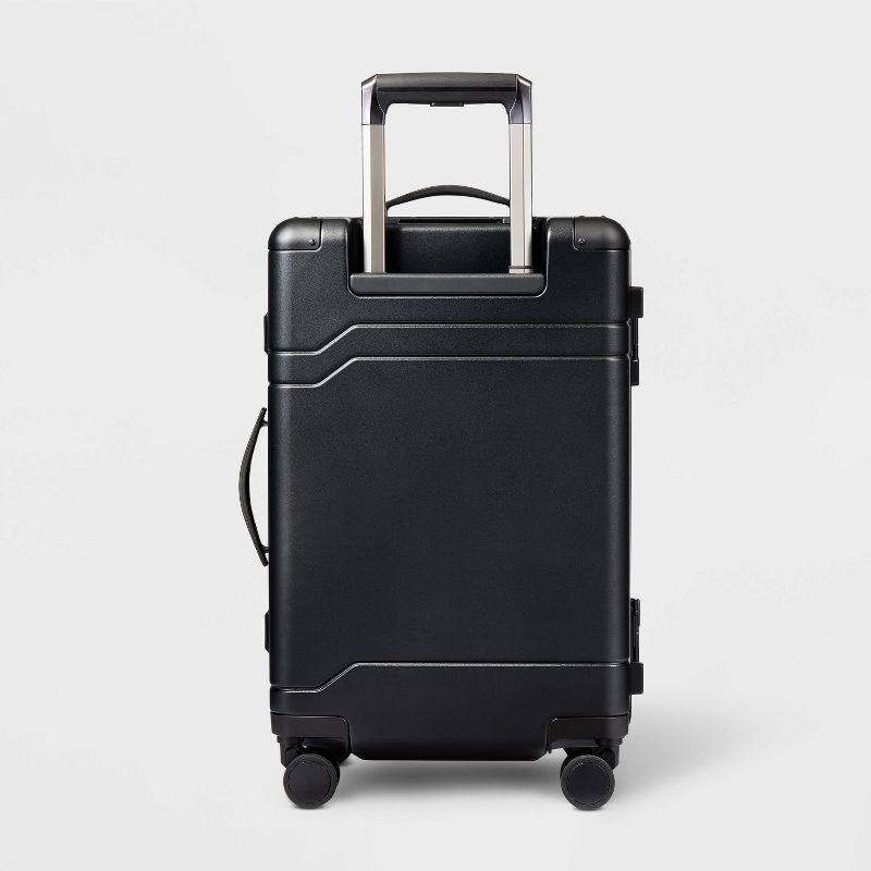 Signature Hardside Trunk Carry On Spinner Suitcase - Open Story™, 4 of 13