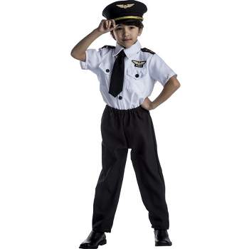 Dress Up America Airline Pilot Costume for Kids