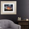 Trademark Fine Art - Marco Germinario Sunset In Arizona Matted Framed Art - 2 of 4