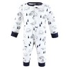 Hudson Baby Cotton Sleep and Play, Winter Animals - 3 of 4