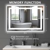 SEVOBAL Decorative Wall Mirrors Full Length Steam Resistant Reflection Surface Elegant Design For Contemporary Bathrooms, Silver, 38.1"*2.3"*25.5" - 4 of 4