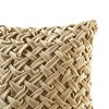 Kumasinova 22"/20"/18" Decorative Pillows for Bed,Hand-Beaded Velvet Couch Pillows with 100% Goose Feather Insert,Bed Pillows for Home Decor - 4 of 4