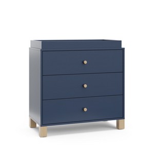 Storkcraft California 3 Drawer Dresser with Removable Changing Topper - 1 of 4