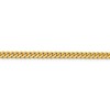 Black Bow Jewelry 4.25mm, 14k Yellow Gold, Miami Cuban (Curb) Chain Bracelet - 2 of 4