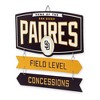 MLB San Diego Padres Baseball Field Metal Panel - 2 of 4