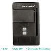 GPCT "Universal 3.7V Camera Battery Charger – Rechargeable Charger for Cameras and Cell Phones, Compact Design" Black - 2 of 4