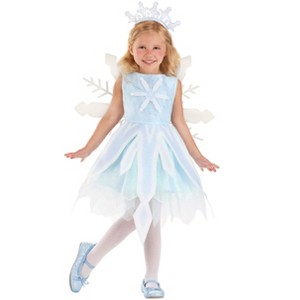 HalloweenCostumes.com Toddler Shimmering Snowflake Costume | Toddler Costumes for Girls - 1 of 4