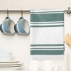 Unique Bargains Cotton Soft Absorbent Kitchen Towels 20" x 28" - 2 of 4