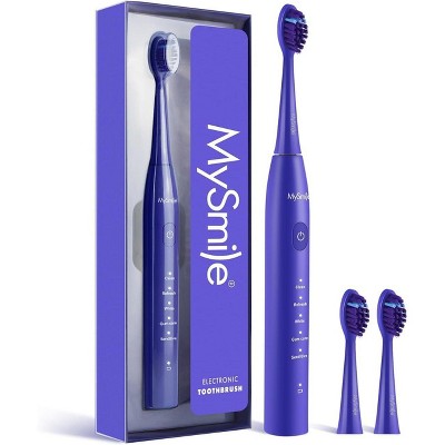 MySmile DY156 Electric Toothbrush for Adults, 3 Brush Heads, One Charge for 60 Days