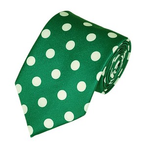 Men's Polka Dots 100% Micro Fiber 3.25" W x 58" L Necktie - 1 of 3