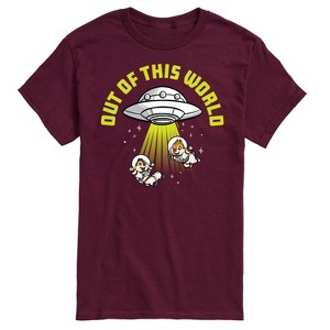 Men's - Disney - UFO Out Of This World Short Sleeve Graphic T-Shirt - 1 of 4