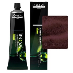 L'Oreal Pro iNOA Coloration Ammonia-Free Permanent Hair Color Dye  - Multicolored Loreal Haircolor Cream - 1 of 2